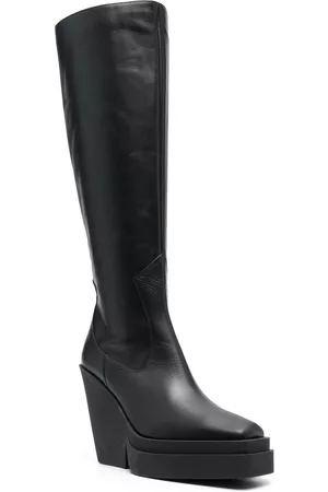 Gia Borghini Botas altas con tacón de 120mm