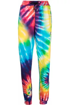 Philipp Plein Pantalones de chándal con motivo tie-dye