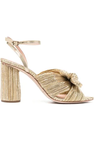 Loeffler Randall Sandalias Camellia plisadas