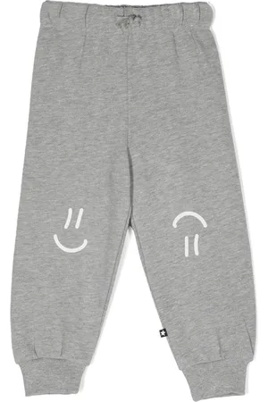 Molo Pantalones de chándal con estampado smiley