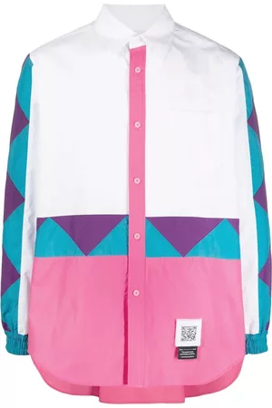 Fumito Ganryu Cortavientos con diseño colour block