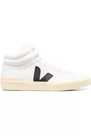 Veja Zapatillas altas con parche del logo