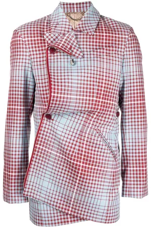Charles Jeffrey Loverboy Chaqueta a cuadros