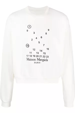 Maison Margiela Sudadera con logo estampado