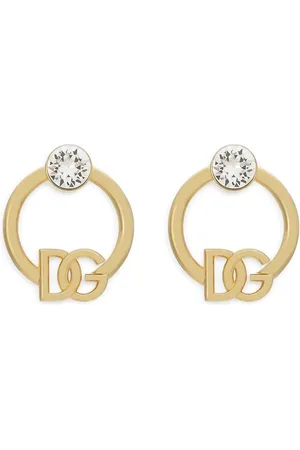 Dolce & Gabbana Aros con logo DG y strass