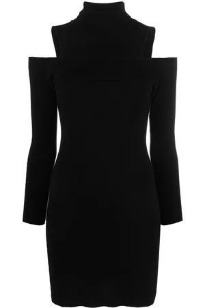 costume national contemporary Vestido corto con aberturas