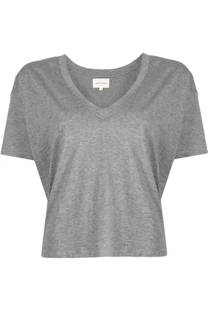 Loulou de Saison Camiseta Pima con cuello en V
