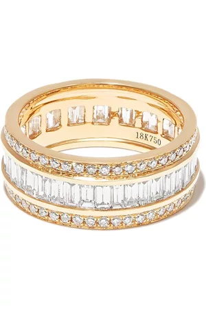 Anita Anillo Eternity en oro amarillo de 18kt con diamante