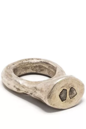 PARTS OF FOUR Anillo Tall Roman con diamantes