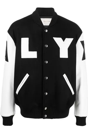 1017 ALYX 9SM Chaqueta varsity con logo estampado