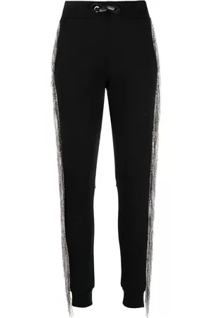 Philipp Plein Pantalones joggers con detalles de cristal