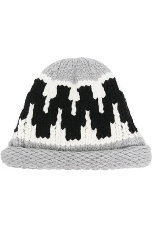 Kenzo Gorro de punto en zigzag