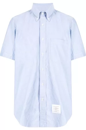 Thom Browne Camisa con parche del logo