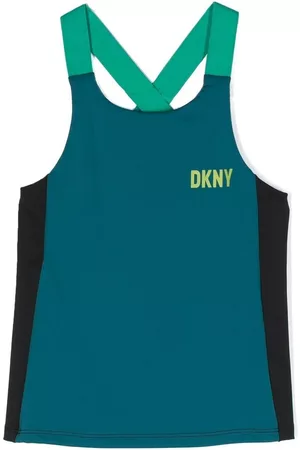 DKNY Top deportivo con logo estampado