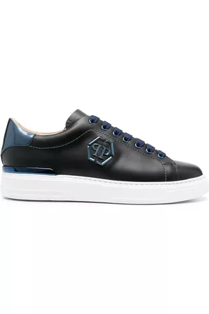 Philipp Plein Zapatillas Hexagon con placa del logo