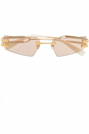 Balmain Gafas de sol con diseño geométrico