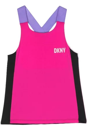 DKNY Top deportivo con logo estampado