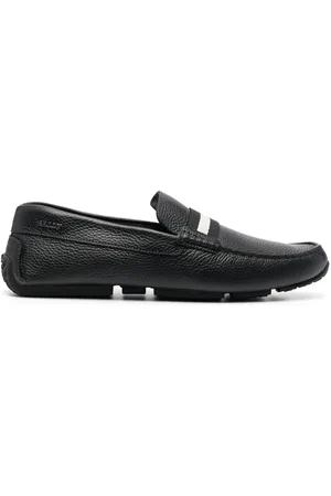 Bally Mocasines Pearce con detalle a rayas