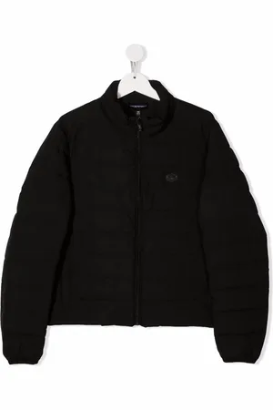 Emporio Armani Plumífero con parche del logo
