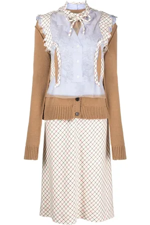 Maison Margiela Vestido camisero a capas