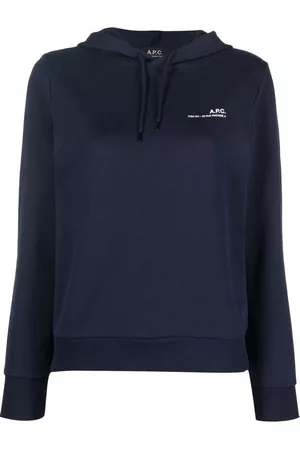 A.P.C. Sudadera con capucha y logo