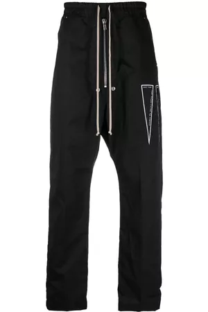 Rick Owens Pantalones de tiro caído