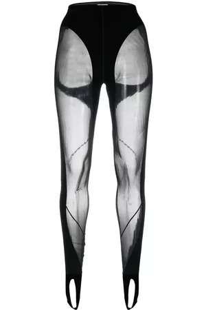 MUGLER Leggins estilo fuseau de x Wolford
