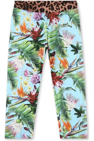 Philipp Plein Leggins slip-on con motivo floral