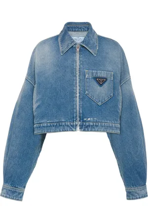 Prada Chaqueta vaquera capri