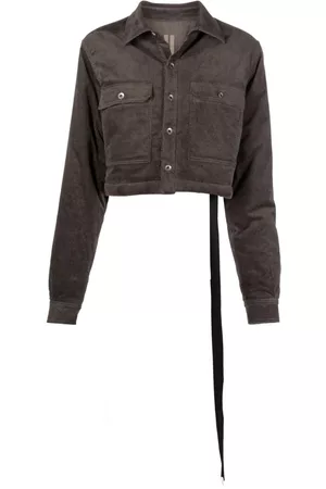 Rick Owens Chaqueta corta de pana