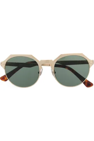 Persol Gafas con media montura redonda