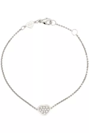 Chopard Pulsera My Happy Heart en oro blanco de 18kt con diamantes