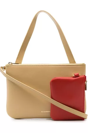 Jil Sander Bandolera con letras del logo