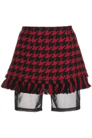 MONSE Minifalda con motivo pied de poule