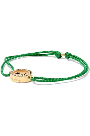 LUIS MORAIS Pulsera en oro amarillo de 14kt con charm de palmera
