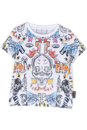 Philipp Plein Camiseta con estampado gráfico