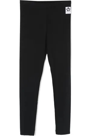 Mini Rodini Leggins slim con parche del logo