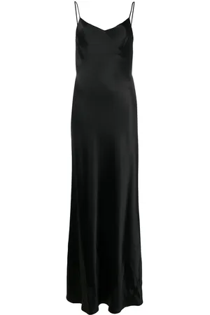 GALVAN Slip dress de satén