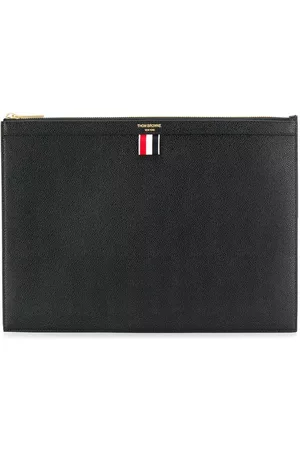 Thom Browne Bolso de mano con ribete de lazo