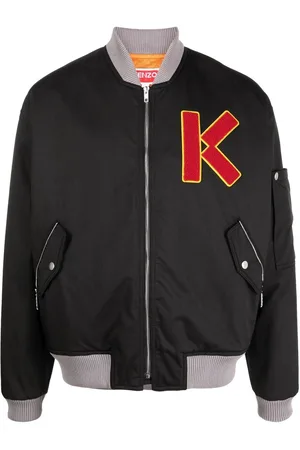 Kenzo Chaqueta bomber con logo bordado