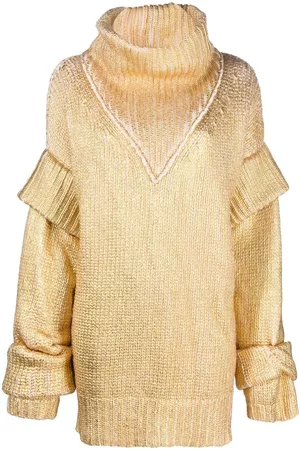 Philipp Plein Jersey Maxi Hexagon metalizado