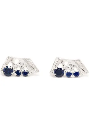 Lee Pendientes Cora con zafiro