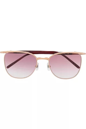 MATSUDA Gafas de sol con montura redonda
