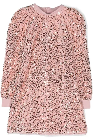 MISS BLUMARINE Vestido camisero con lentejuelas