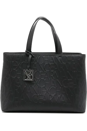 Armani Exchange Bolso shopper con logo en relieve