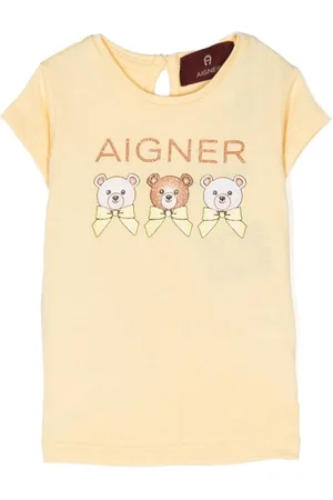 Aigner Camiseta con logo estampado
