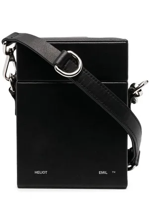 HELIOT EMIL Bolso messenger con diseño cuadrado