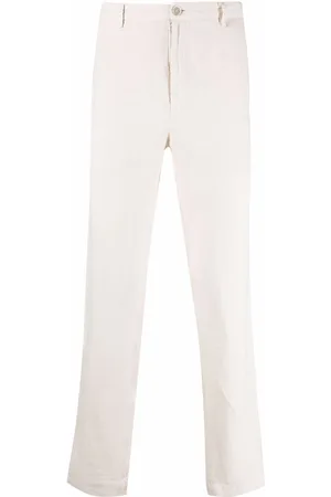 120% Lino Pantalones rectos