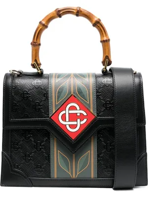 Casablanca Bolso shopper Jeanne con parche del logo