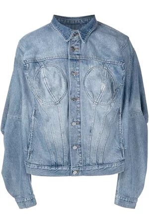 Natasha Zinko Chaqueta vaquera con efecto lavado